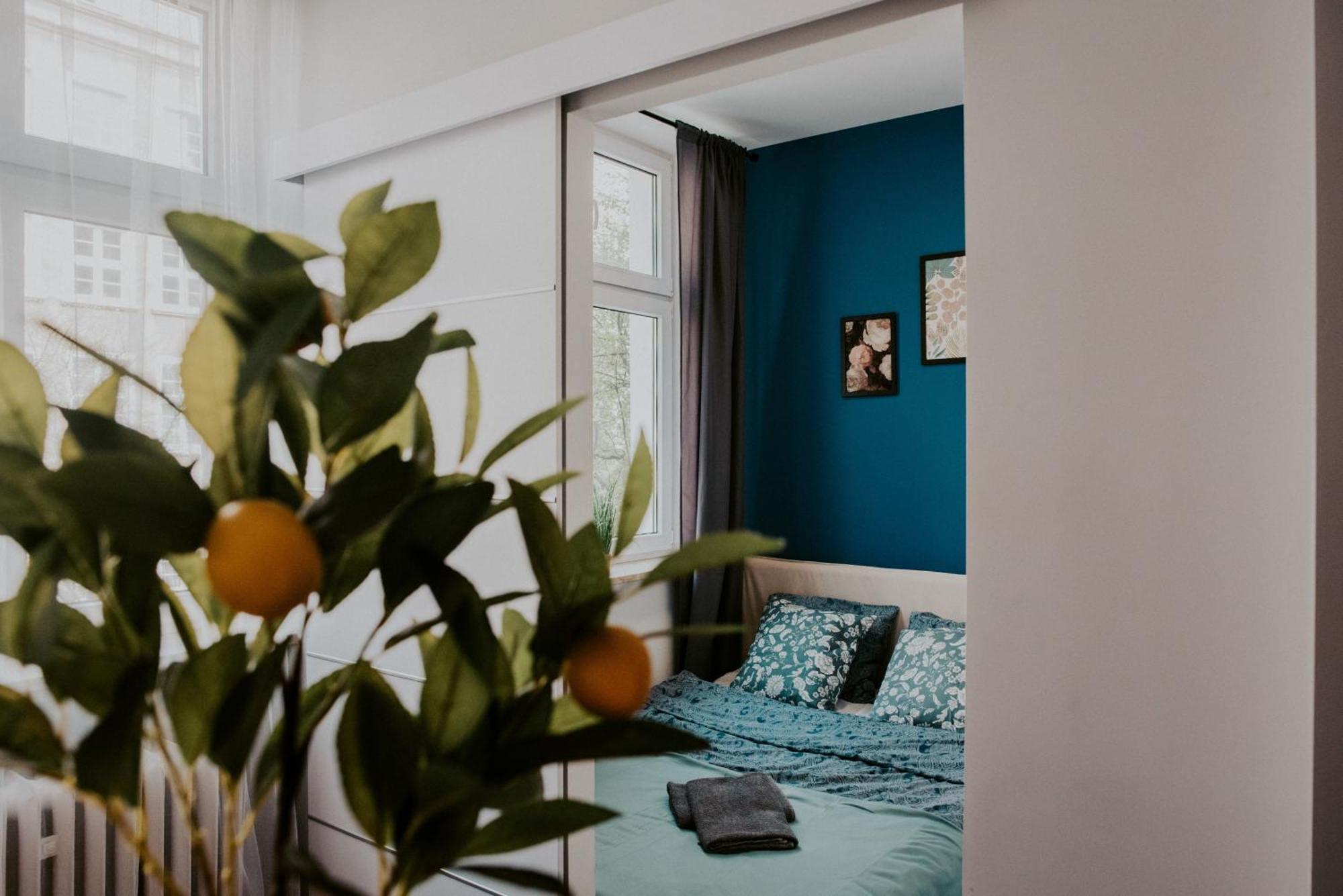 Lemon Tree Apartament Sw Ducha Gdansk Lägenhet Exteriör bild