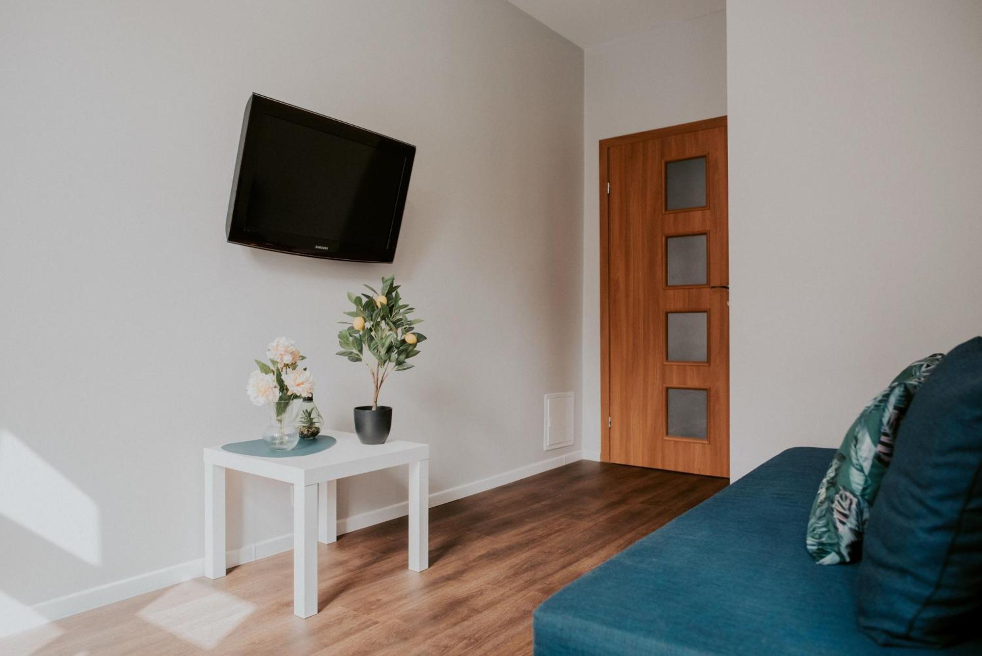 Lemon Tree Apartament Sw Ducha Gdansk Lägenhet Exteriör bild